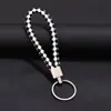 Joyería Tejida Creativa Llavero de Cuerda de Cuero Colgante para Coche Llavero de Cuerda de PU para Pareja Pequeño Regalo Fabricante Bolsa