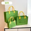 Bolsa de Feltro Personalizada Ano do Carneiro 2026 Novo Estilo Espessa Grande Capacidade Bolsa Tote Criativa Presente de Ano Novo Bolsa Tote da Moda