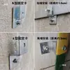 Soporte de Montaje para Plancha de Pelo Pinza de Fijación para Plancha de Pelo Tipo Z Tipo H Codo Galvanizado Plancha de Pelo Montado en Pared Pararrayos 90 Grados