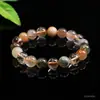 Pulsera de Cristal de Colores Naturales para el Cabello Aiyu, Pulsera de Cristal de Fortuna, Prosperidad y Longevidad, Transmisión en Vivo de Comercio Electrónico, Venta al por Mayor desde Lugares Pintorescos S5033001