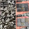 Baldosas de piso para paisajismo con bordes amarillos para cajas de tortugas, Ladrillos rojos pequeños para pisos de tortugas, Ladrillos con forma de panal para paisajismo y decoración de patios