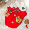Otoño e Invierno Perro Festivo Año Nuevo Ropa de Punto de Dos Patas Perro Pequeño y Mediano Ropa de Punto Cálida Navidad Gato Ropa Venta al por Mayor