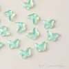 Decoraciones de Mariposa de Cristal Grandes y Pequeñas para Uñas Tendencia Súper Brillantes Coloridas Planas Mini Mariposas Pedrería para Uñas