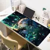 Alfombrilla de Mesa para E-Sports de Anime Grande de Gama Alta Dibujos Animados Estudiante Oficina Alfombrilla Gruesa para Ratón Antideslizante y Resistente a Manchas Alfombrilla para Teclado