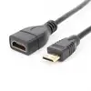 Mini HDMI Macho a HDMI Hembra C Macho a un Cable HD para Monitor Hembra Adaptador de Cable Mini HDMI a Estándar