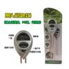 Medidor de pH de suelo para invernadero 3 en 1, medidor de suelo, iluminación, detección de humedad, suministros para jardinería y cultivo de flores.