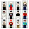 Geniales de Alta Calidad 260 Piezas Partícula Pequeña Dios de la Riqueza Boda Estilo Chino Bloques de Construcción Venta al por Mayor Transfronteriza Juguetes de Doctor Bombero