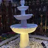 Decoração de Paisagismo para Lago de Casamento, Fonte Ornamentada de Água Corrente Estilo Europeu, Piscina de Desejos Externa, Fonte de Água, Jardim de Pátio