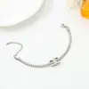 Colar Popular de Ai Min Estilo Europeu e Americano Zircônia Ouro 18K Corrente para Clavícula Pulseira Colar para Mulheres Nicho