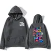 Moletom Dandan Anime Japonês Harajuku Roupas Masculinas e Femininas Lã Retrô Manga Longa Hip Hop Moletom Conjunto Casual Solto