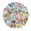 100 Pokemon Cartoon Animation Stickers Cartoon Pikachu Squirtle Handbook Adesivos Decorativos Atacado