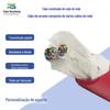 Cabo Malha Blindado de 4 Núcleos 8 Núcleos para Corrente de Arraste com Fio Integrado de Fonte de Alimentação Resistente à Flexão Tensão Alta e Baixa Temperatura Resistente Cabo Composto Altamente Flexível