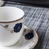 Vajilla de cerámica de Phnom Penh, juego de cuatro piezas de estilo chino para hotel, olla caliente, plato de hueso, tazón de alitas, cuchara para sopa, taza de té y platillo combinados