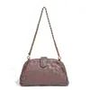 2026 Nuevo Bolso de Mano Tejido Hecho a Mano, Bolso Nube Personalizado, Moderno Bolso de Cadena Clip Shell para Mujer de Hombro Cruzado