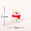 Neve de Natal Transfronteiriça Boneco de Neve Figura Fofa Acessórios de Decoração DIY Micro Paisagem Ornamentos Criativos para Desktop