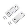 Juego de Topes Magnéticos para Puerta, Cierrapuertas Oculto, Pestillos Magnéticos para Gabinete con Tornillo para Armario, Alacena, Herrajes para Muebles