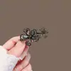 Nueva Horquilla de Flor con Esmalte Cristal para Mujer, Nicho, Clip para Flequillo Lateral, Exquisita Horquilla que Combina con Todo, Clip de Pico de Pato para Cabello Suelto