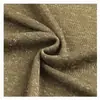 Tejido acanalado de lino salvaje de 120g, tejido acanalado de copo de nieve transpirable de poliéster-lino, material para tejer en casa de camiseta de primavera/verano