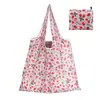 Bolsa de Compras Plegable, Nueva de Gran Capacidad, Bolsa Plegable Ecológica en Stock, Bolsa de Tote de Almacenamiento Plegable Portátil Impresa Creativa
