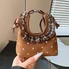 Bolsa de ombro de design nicho estilo coreano transfronteiriça para mulheres, nova moda outono 2026 bolsa transversal versátil com corrente
