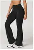 Calça Casual Flare de Toque Nu Transfronteiriça Perna Larga Emagrecedora Micro Flare Calça Longa para Corrida ao Ar Livre Esportes Fitness Feminina 2020