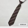 [Entrega Rápida] Corbata Jk Camisa de Mujer Rayas Decorativas Estilo Preppy Estudiante Retro Hecho a Mano Accesorios DK para Hombre Moderno