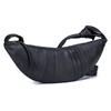 Cuero Genuino Diseño de Nicho Bolso Croissant de Alta Calidad Bolso Cruzado Versátil Bolso de Hombro Croissant Dumpling de Cuero Suave para Mujer
