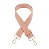 Correa de repuesto para bolso de estilo nuevo transfronterizo, colorida, con correa ancha para el hombro de 3.8 cm, color sólido, forma de flecha, para un solo hombro o cruzado