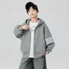 Chaqueta de Estilo Primavera y Otoño para Niños 2026 Nuevo Estilo para Niños Medianos y Mayores Ropa de Otoño Sudadera con Capucha para Niño Guapo Elegante de Otoño