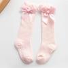 Medias de Verano de Malla de Algodón para Bebé Medias para Bebé hasta la Rodilla Calcetines Anti-Mosquitos para Bebé Niños 0-1-3 Años
