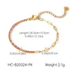 Pulseira Borboleta de Aço Inoxidável Europeia e Americana com Zircônia para Mulheres, Joia de Mão que Não Desbota, Joia de Luxo Leve e de Alta Qualidade, Joia de Aço Titânio Transfronteiriça