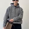 Suéter con capucha suelto para pareja estilo Chanel de otoño e invierno, suéter informal de manga larga de marca de moda para hombre que combina con todo.