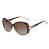 Gafas de marca grande Fox Laca de diamante Gafas de sol polarizadas Gafas de sol cóncavas de calle elegantes para mujer