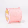 Producción de muestras personalizable OEM No. Hilo de jade 72 50 metros Hilo tejido a mano para manualidades Número de color teñido Material de hilo para abalorios