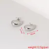 Brincos Texturizados de Alta Qualidade Europeus e Americanos da Moda para Mulheres, Design Tridimensional de Flor e Estrela do Mar em Aço Inoxidável, Brincos Simples de Nicho