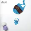 Pássaro Ruyi Caiwei Pontos Coloridos Vintage Fio de Algodão Puro Manta Xale Bolsa Tecidos à Mão Bolas de Lã Atacado