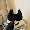 Bolsos Estéticos de Alto Valor de Nicho Retro Casual para Mujer Moda de Invierno 2025 Bolso Cruzado Simple Bolso de Hombro Único