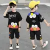 Ropa Infantil de Moda Verano Nuevo Camiseta de Manga Corta para Niños 2026 Algodón Puro Top para Niños Mayores y Pequeños