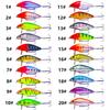 Isca Mino 7cm 8.4g Flutuante Isca Falsa Mino Isca Simulada Isca para Pesca em Água Doce Equipamento de Pesca