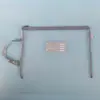 Bolsas de Materia A4 Transparentes de Malla Doble Capa Bolsas de Mano Estudiante Clasificación Examen Papel Documento Tarea Almacenamiento Bolsas con Cierre