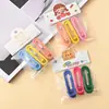 Paquete de 3 Pinzas BB Pinza para el Cabello de Niña con Forma de Hoja Color Primavera y Verano Pinza para Flequillo Todo Fósforo Pinza para Cabello Roto Accesorios para el Cabello
