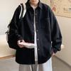 Chaqueta de mezclilla vintage estilo japonés de primavera y otoño para hombre, top holgado estilo Hong Kong moderno que combina con todo, chaqueta casual