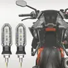 Luz intermitente LED de 3 para motocicleta mini, dedicada transfronteriza para Honda Suzuki Kawasaki Yamaha