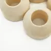 Base de Clip para Muñeca Color Natural de Abedul Madera DIY Hecho a Mano Colorida Madera Cruda Redonda Niños Educación Temprana Juguete Educativo