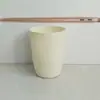 Taza para cepillo de dientes estilo ins de color sólido para el hogar, taza de lavado para pareja, taza de plástico para cepillo de dientes, taza creativa simple portátil para enjuague bucal