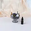 Difusor de Piedra Natural Adorno de Aromaterapia Piedra Cruda de Cristal Sala de Estar de Gama Alta Entrada Hogar Dormitorio Oficina Regalo de Cumpleaños