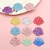 Accesorios para Joyería DIY Infantil Polvo Dorado Serie Océano Colorido Conchas Artificiales Zapatos y Sombreros Bolsas Decoraciones para Pasteles