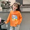 Camisetas de algodón puro para otoño para niños, camisetas básicas de moda, ropa nueva de otoño 2026 para primavera y otoño, camisetas elegantes para bebés niñas
