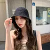 Chapéu de Pescador de Tricô Vazado Estilo Japonês para Mulheres, Novo Chapéu de Sol Respirável para Proteção Solar Verão 2026, Chapéu Bucket, Chapéu de Sol
