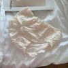 6070 Verano Principal Empuje Piaofei Mascarilla Estilo Barroco Francés Seda de Hielo Delgada Ropa Interior de Cintura Media para Niña con Borde de Oreja